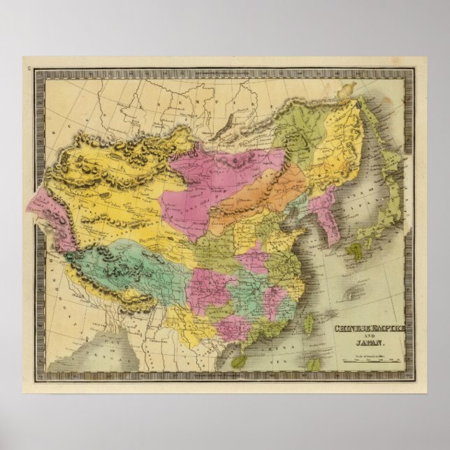Chinese Empire And Japan Poster (Front)