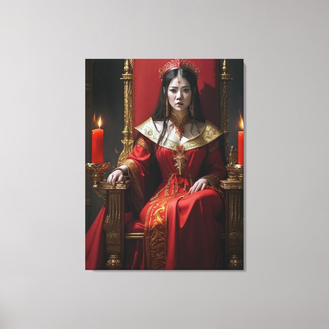 chinese empress canvas print (Front)