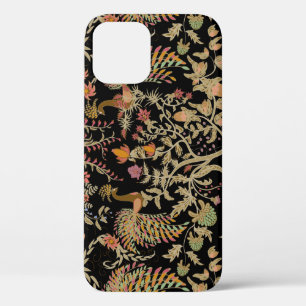 Chinese Fairy Floral Birds Pattern iPhone 12 Case
