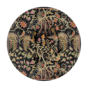 Chinese Fairy Floral Birds Pattern Cutting Board