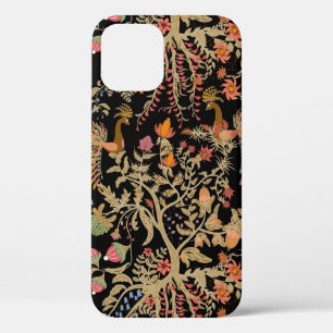 Chinese fairy floral pattern with beautiful birds iPhone 12 case