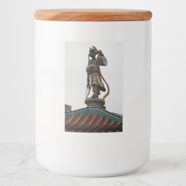 Chinese Figure Food Container Label (Front)