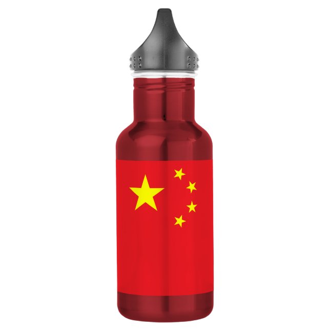 Chinese Flag 532 Ml Water Bottle (Left)