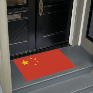 Chinese Flag (China) Doormat