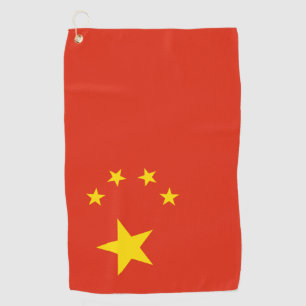 Chinese Flag & China golf holiday /sports Towel
