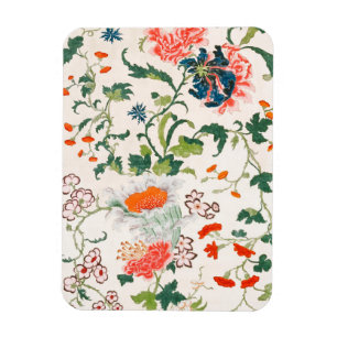 Chinese floral pattern mid-18th century magnet