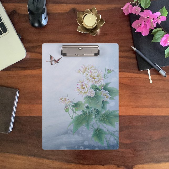 Chinese Flower with Butterfly  Clipboard (Creator Uploaded)