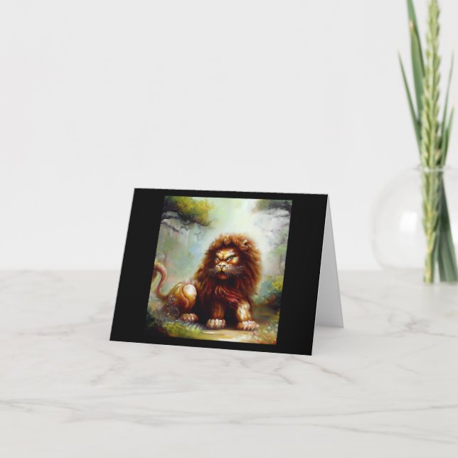 Chinese Foo Lion (15)  Card (Front)