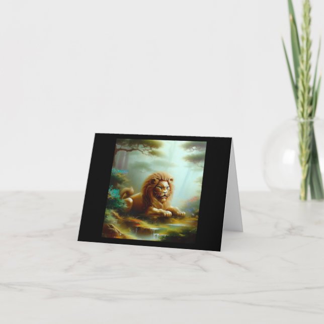 Chinese Foo Lion (17)  Card (Front)