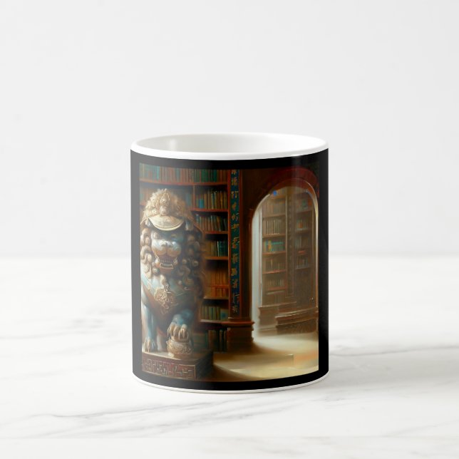 Chinese Foo Lion (21)  Coffee Mug (Center)