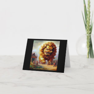 Chinese Foo Lion (33)  Card