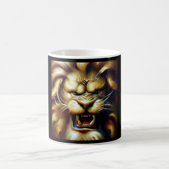Chinese Foo Lion (5)  Coffee Mug (Center)