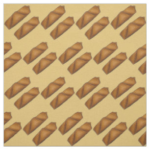 Chinese Food Egg Roll Rolls Eggroll Fabric