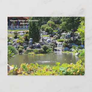 Chinese Garden, Chinatown, Sydney, Australia Postcard