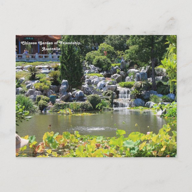 Chinese Garden, Chinatown, Sydney, Australia Postcard (Front)