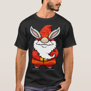 Chinese Gnome New Year Celebration Year Of Rabbit T-Shirt
