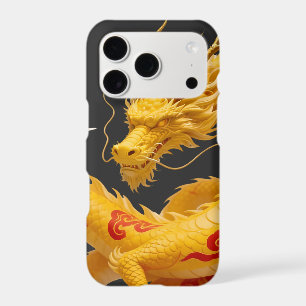 Chinese Gold Red Dragon Art Fantasy Design With Cl