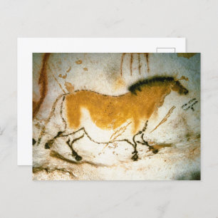 Chinese Horse,Lascaux Prehistoric Cave Paintings Postcard