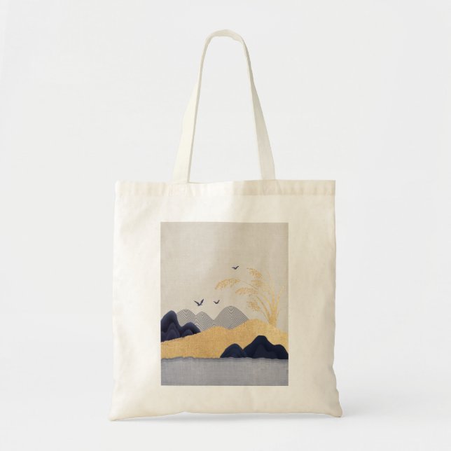 Chinese ink art,, Chinese Beautiful  Art,, Chinese Tote Bag (Front)