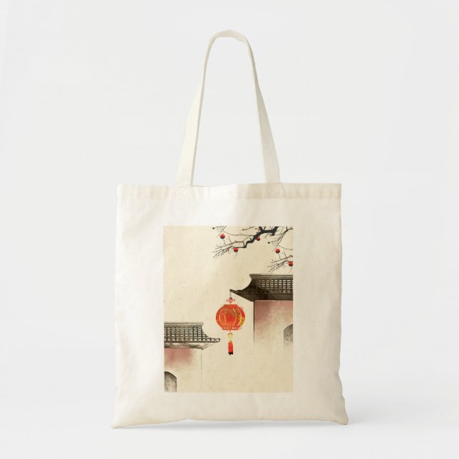 Chinese ink art,, Chinese Beautiful  Art,, Chinese Tote Bag (Front)