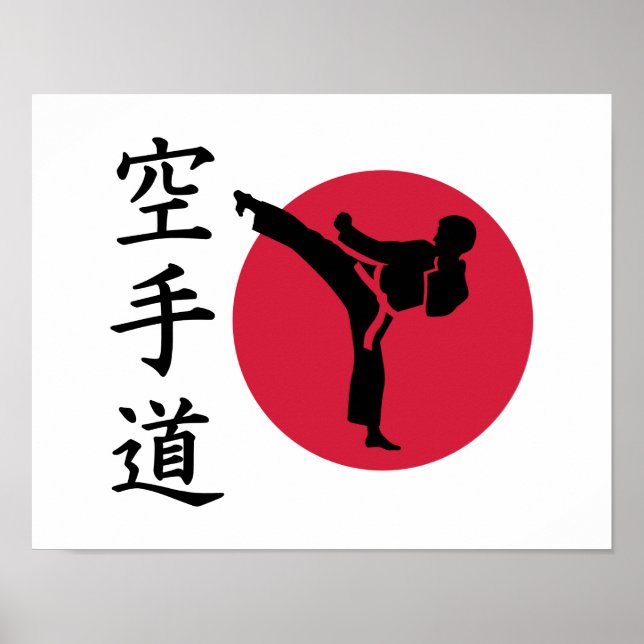 Chinese Karate fighter Poster (Front)