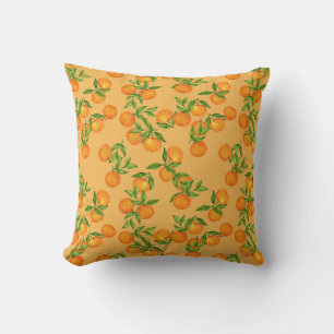 Chinese Korean Japanese inspired, watercolor backg Cushion
