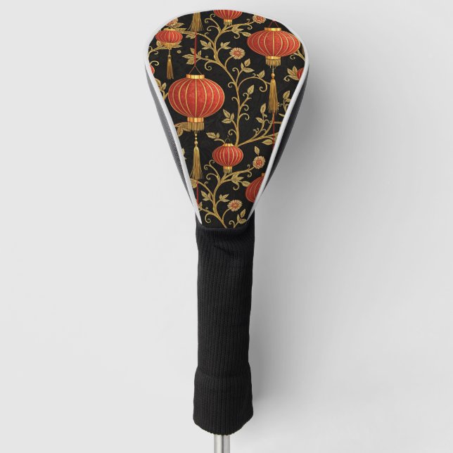 Chinese Lantern Festival (1) Golf Head Cover (Front)
