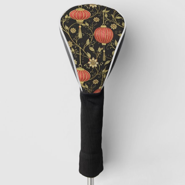 Chinese Lantern Festival (2) Golf Head Cover (Front)