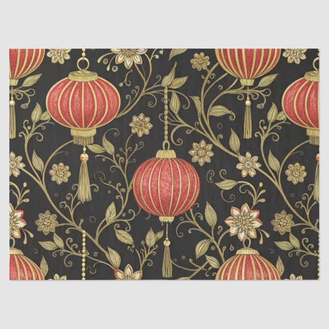 Chinese Lantern Festival (2) Tissue Paper (Front)
