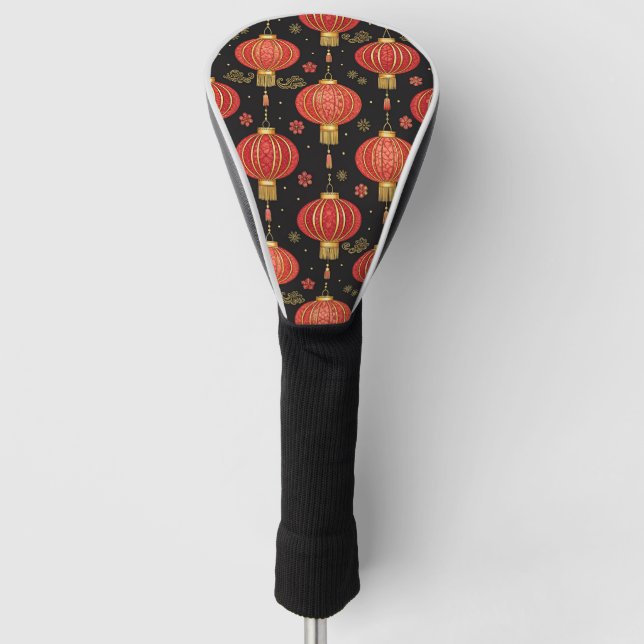 Chinese Lantern Festival (3) Golf Head Cover (Front)