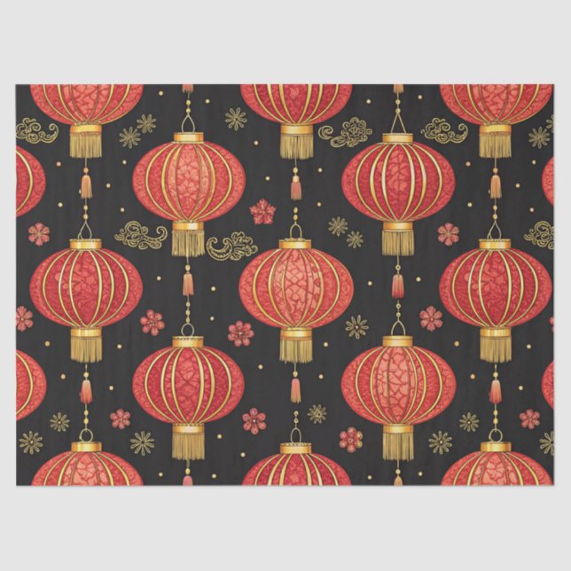 Chinese Lantern Festival (3) Tissue Paper (Front)