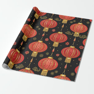 Chinese Lantern Festival (3) Wrapping Paper