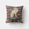 Chinese Leopard Cat in Clouds Pillow