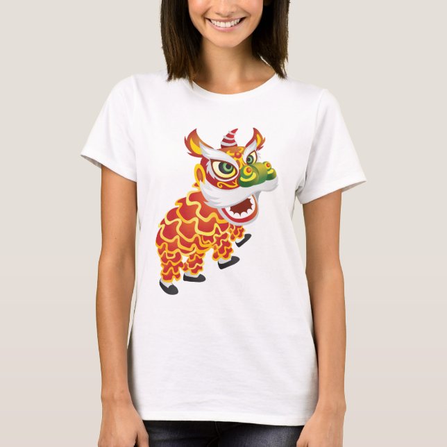 Chinese Lion Dance T-Shirt (Front)
