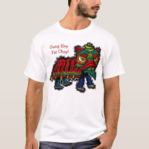 Chinese Lion Dancer T-Shirt