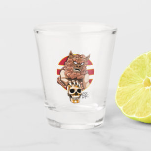 Chinese Lion guardian - Foo Dog Shot Glass