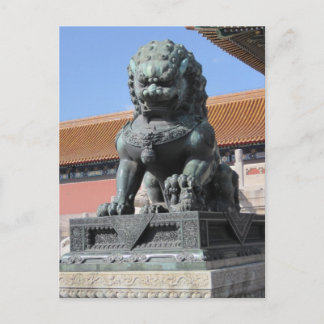 Chinese Lion PostCard
