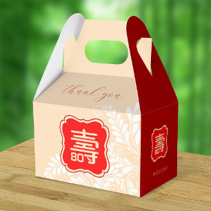 Chinese Longevity Birthday (99 & younger) Favour Box