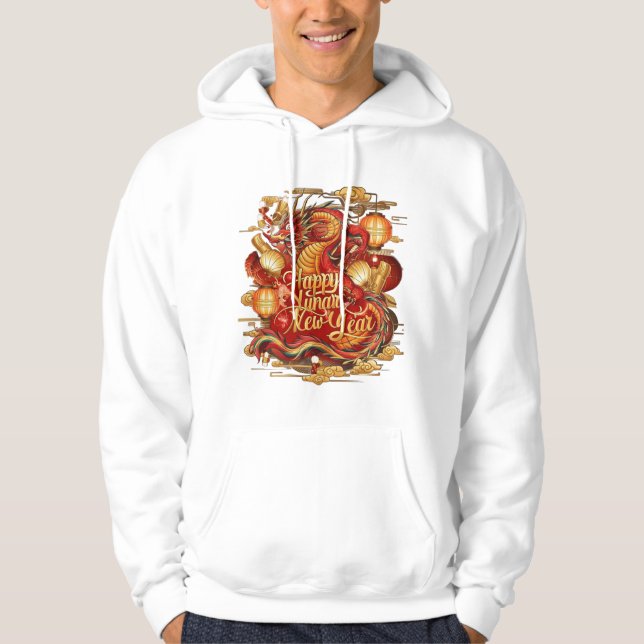 Chinese lunar New Year 2025 – Year of the Dragon Hoodie (Front)