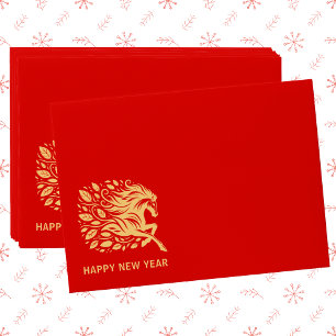 Chinese Lunar New Year 2026 Year of the Horse Glam Envelope