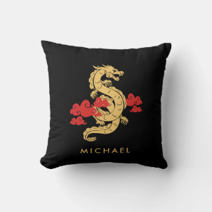 Chinese Lunar New Year Dragon 2024 Personalised Cushion