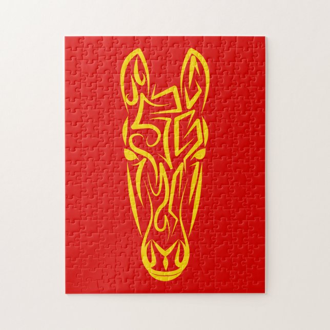 Chinese Lunar New Year of the Horse 2026 4724 Fire Jigsaw Puzzle (Vertical)