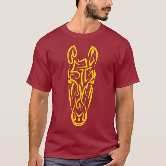 Chinese Lunar New Year of the Horse 2026 4724 Fire T-Shirt (Front)