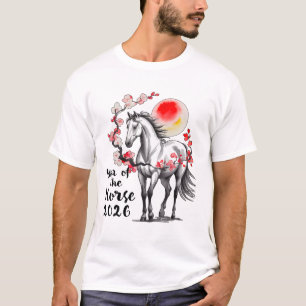 Chinese Lunar New Year of the Horse   T-Shirt