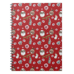 Chinese Lunar Year of the Rabbit 2023 Pattern Notebook