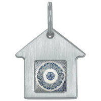 Chinese Medallion: Indigo Blue Chinoiserie