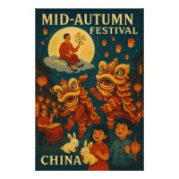 Chinese Mid-Autumn Festival Night 2025