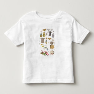 Chinese military arms and apparel, illustration fr toddler T-Shirt