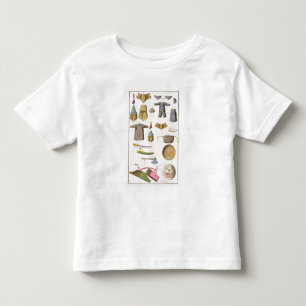 Chinese military arms and apparel, illustration fr toddler T-Shirt