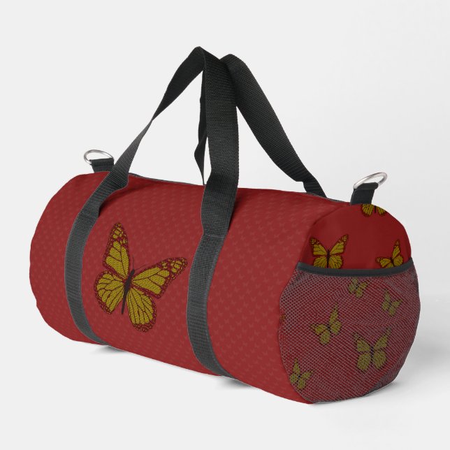 Chinese Monarch Duffle Bag (Right Corner)